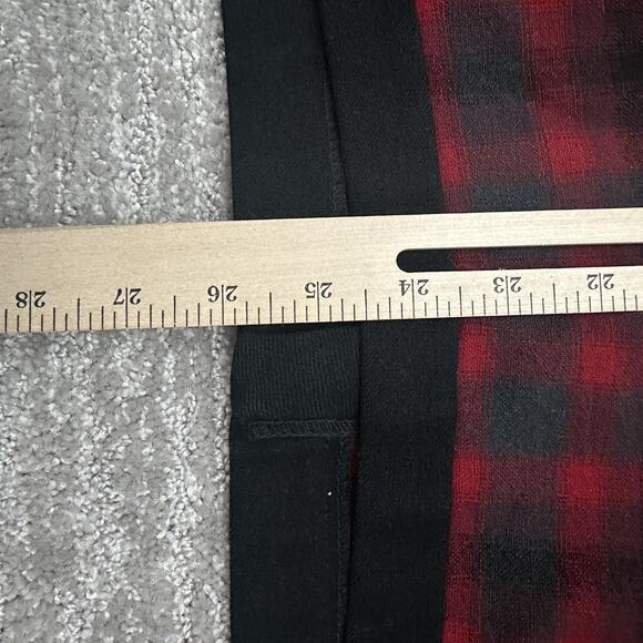 Vintage Pendleton Cardigan Sweater Mens 2XL Red Plaid Wool Elbow Patch Grandpa - Picture 12 of 12